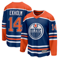 Fenge E.Oilers #14 Mattias Ekholm Royal Home Breakaway Jerseys