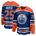 Fenge E.Oilers #25 Darnell Nurse Royal Home Breakaway Player Jerseys