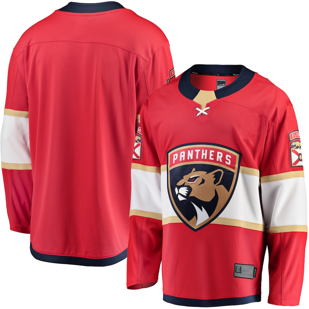 Fenge F.Panthers Red Breakaway Home Jerseys