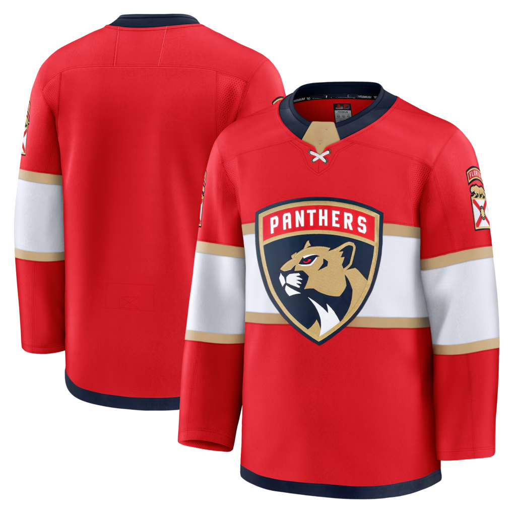 Fenge F.Panthers Red Home Premium Jerseys
