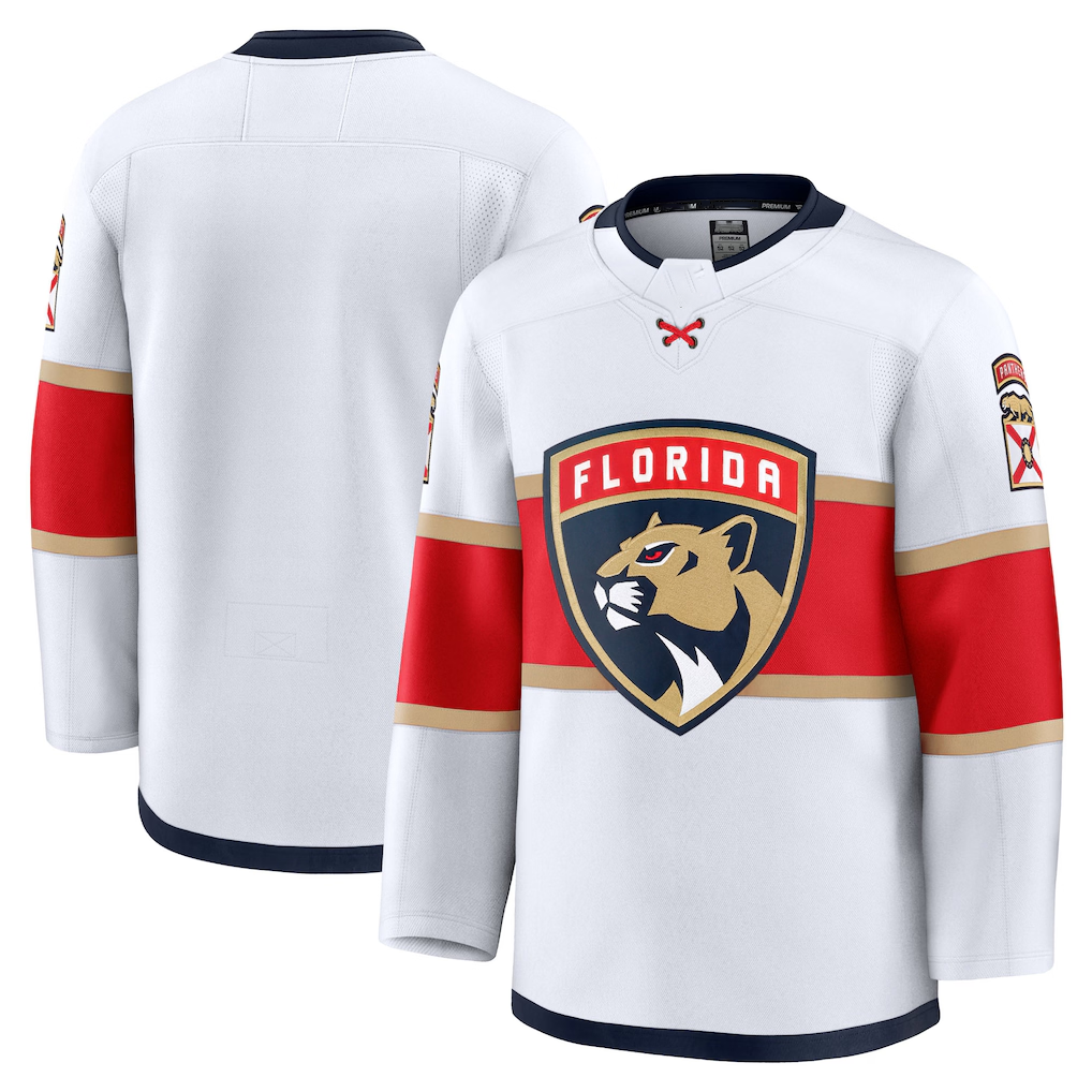 Fenge F.Panthers White Away Premium Jerseys