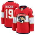 Fenge F.Panthers #19 Matthew Tkachuk Red Home Premium Jerseys