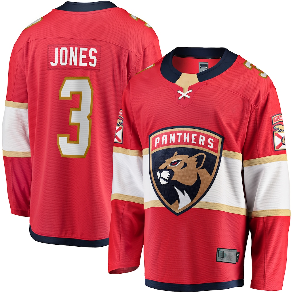 Fenge F.Panthers #3 Seth Jones Red Home Breakaway Jerseys