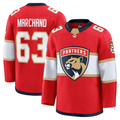 Fenge F.Panthers #63 Brad Marchand Red Home Premium Jerseys