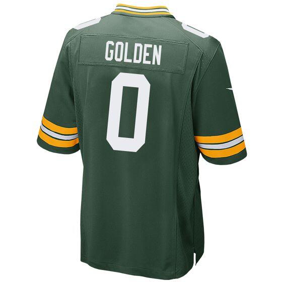Fenge GB.Packers #0 Matthew Golden Home Game Stitched Jerseys