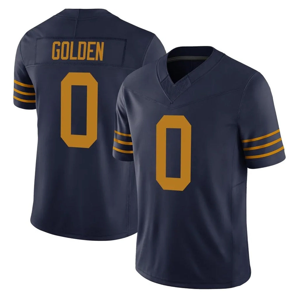 Fenge GB.Packers #0 Matthew Golden Player Navy The 1923 Classic Vapor F.U.S.E. Home Game Stitched Jerseys