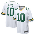 Fenge GB.Packers #10 Jordan Love Player White Replica Game  Stitched Jerseys