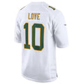 Fenge GB.Packers #10 Jordan Love White Fashion Game Jersey American Stitched Jerseys