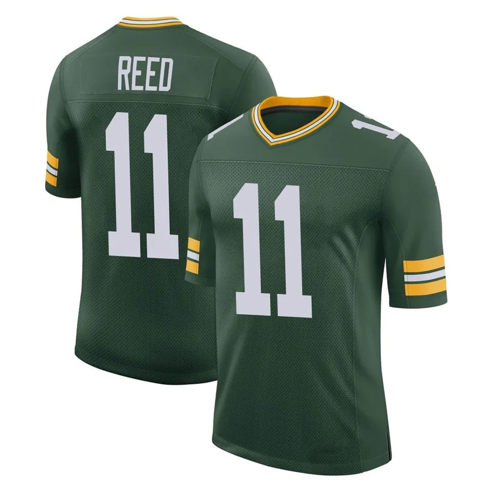 Fenge GB.Packers #11 Jayden Reed Player Green Limited Classic Home Game Stitched Jerseys
