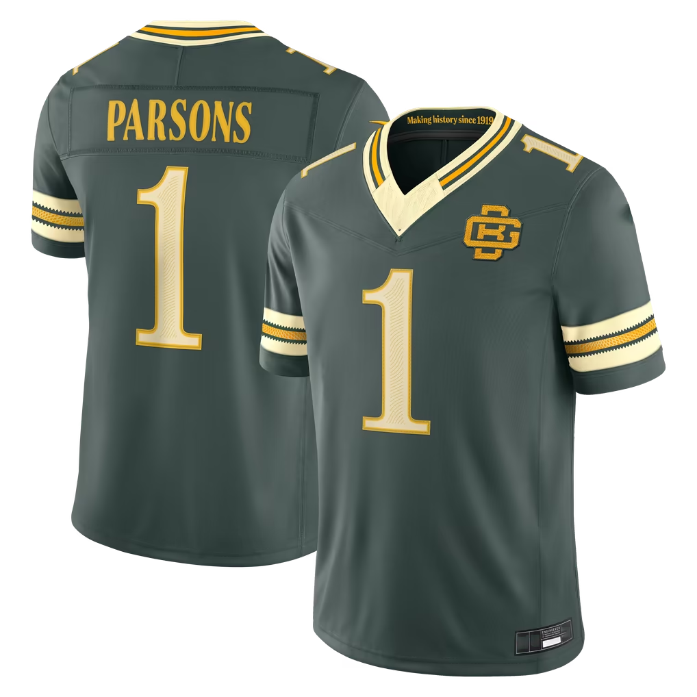 Fenge GB.Packers #1 Micah Parsons Green 2026 Rivalries Collection Limited Stitched Jerseys