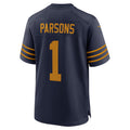 Fenge GB.Packers #1 Micah Parsons Player Navy The 1923 Classic Home Game Stitched Jerseys