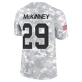 Fenge GB.Packers #29 Xavier McKinney Player Arctic Camo Salute to Service Stitched Jerseys