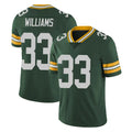 Fenge GB.Packers #33 Evan Williams Player Green Vapor Untouchable Limited Home Game Stitched Jerseys
