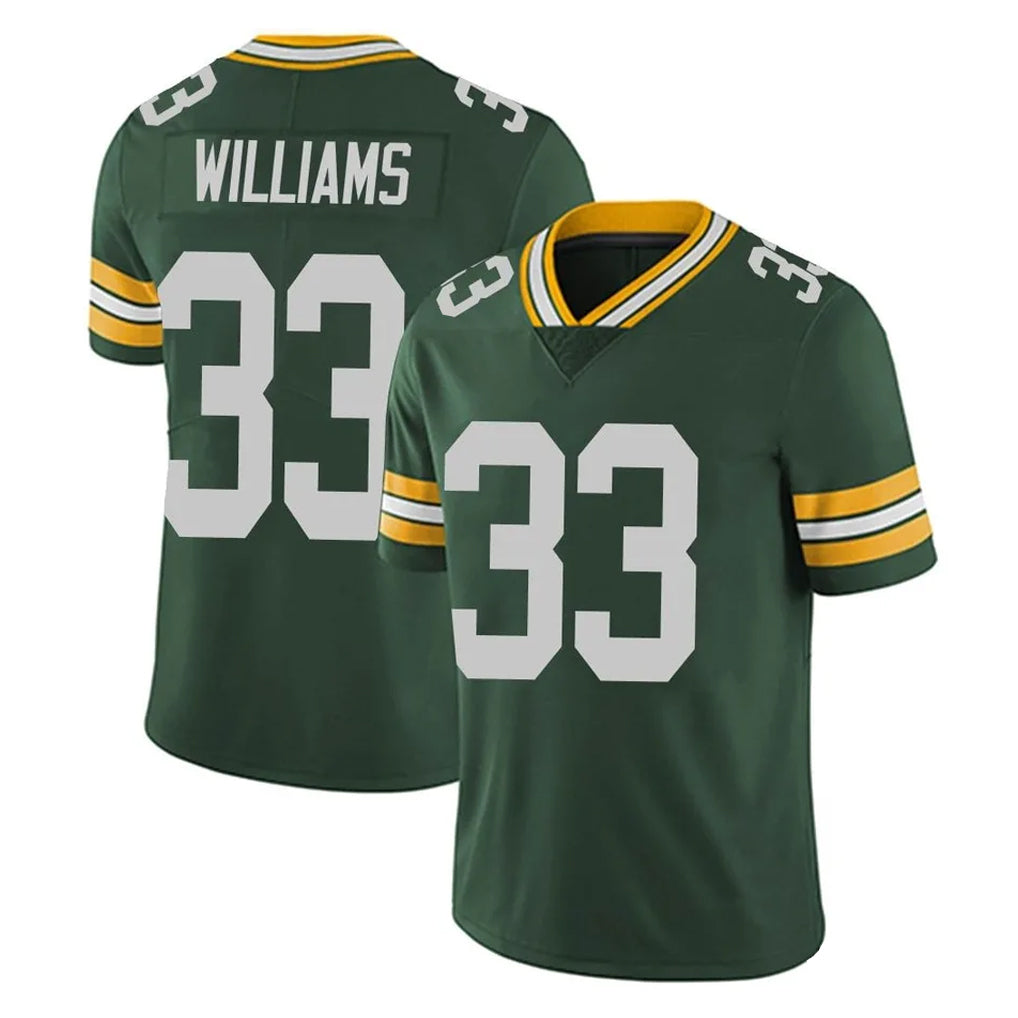 Fenge GB.Packers #33 Evan Williams Player Green Vapor Untouchable Limited Home Game Stitched Jerseys