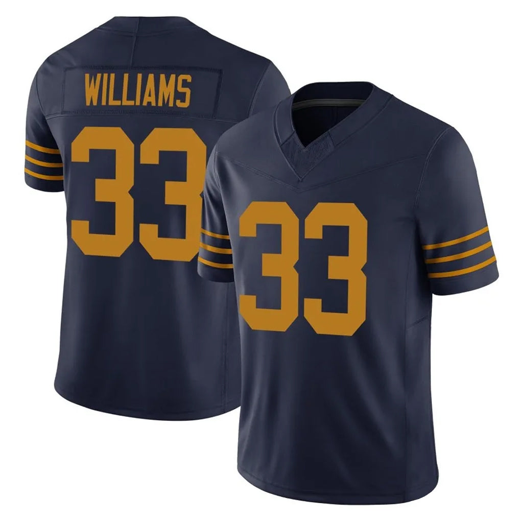 Fenge GB.Packers #33 Evan Williams Player Navy The 1923 Classic Vapor F.U.S.E. Home Game Stitched Jerseys