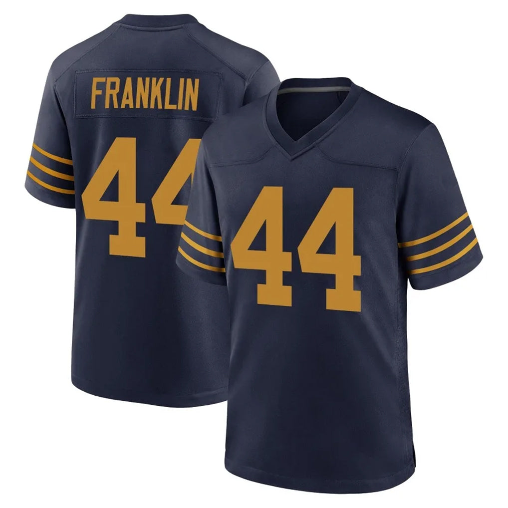Fenge GB.Packers #44 Zaire Franklin Player Navy The 1923 Classic Home Game Stitched Jerseys