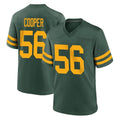 Fenge GB.Packers #56 Edgerrin Cooper Player Green Alternate Home Game Stitched Jerseys