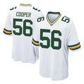 Fenge GB.Packers #56 Edgerrin Cooper Player White Home Game Stitched Jerseys