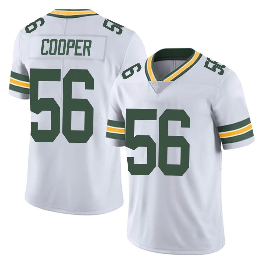 Fenge GB.Packers #56 Edgerrin Cooper Player White Vapor Untouchable Limited Home Game Stitched Jerseys