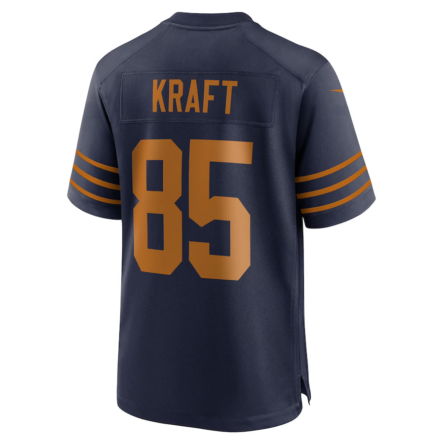 Fenge GB.Packers #85 Tucker Kraft Player Navy The 1923 Classic Game Stitched Jerseys