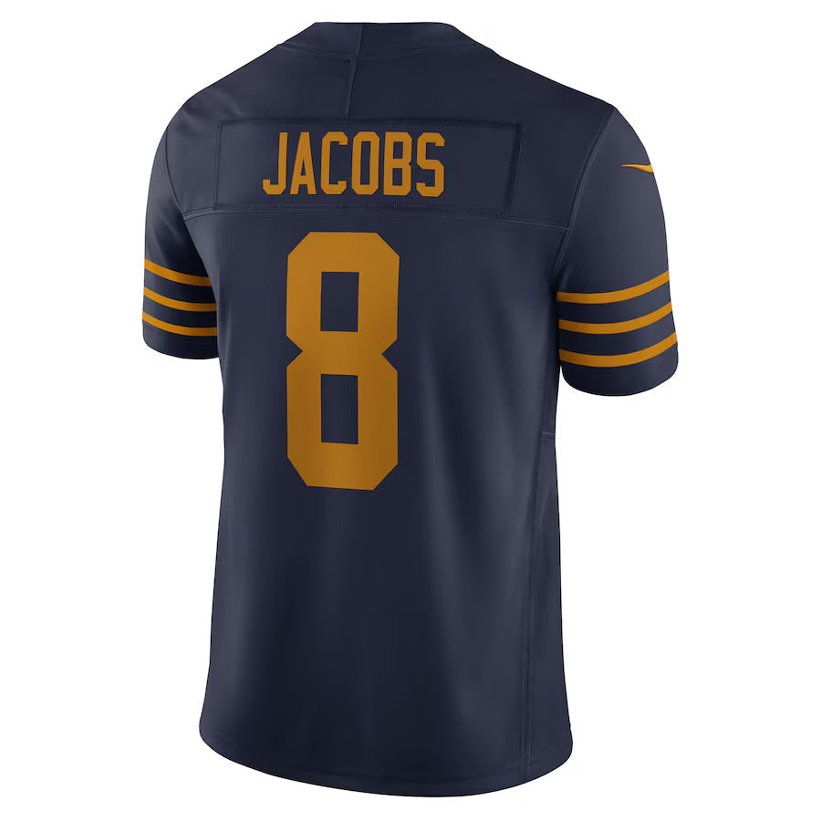 Fenge GB.Packers #8 Josh Jacobs Player Navy The 1923 Classic Vapor F.U.S.E. Limited Game Stitched Jerseys