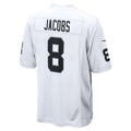 Fenge GB.Packers #8 Josh Jacobs Player White Home Game Stitched Jerseys