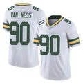 Fenge GB.Packers #90 Lukas Van Ness Player White Vapor Untouchable Limited Home Game Stitched Jerseys