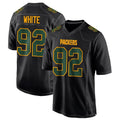 Fenge GB.Packers #92 Reggie White Player Black Fashion Game Stitched Jerseys