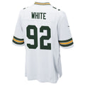 Fenge GB.Packers #92 Reggie White Player White Home Game Stitched Jerseys