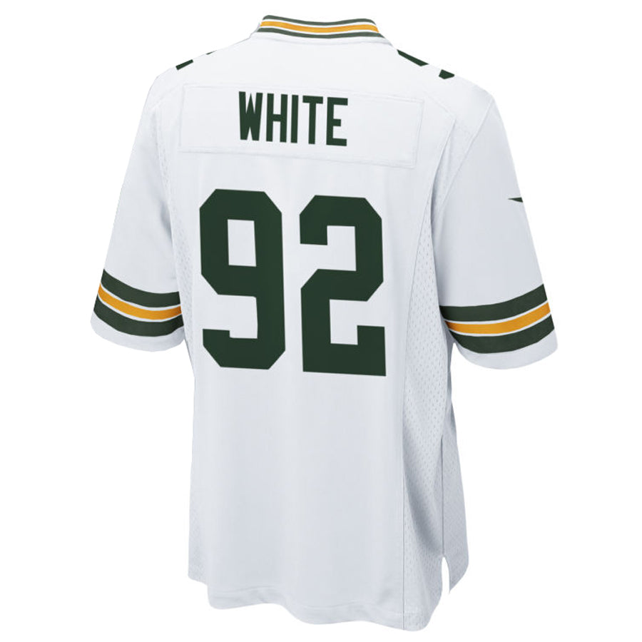 Fenge GB.Packers #92 Reggie White Player White Home Game Stitched Jerseys