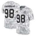 Fenge GB.Packers #98 Javon Hargrave Player Arctic Camo Salute To Service Limited Stitched Jerseys