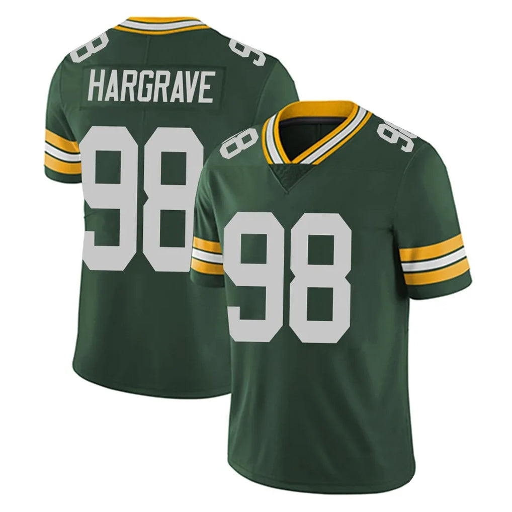 Fenge GB.Packers #98 Javon Hargrave Player Green Vapor Untouchable Limited Home Game Stitched Jerseys