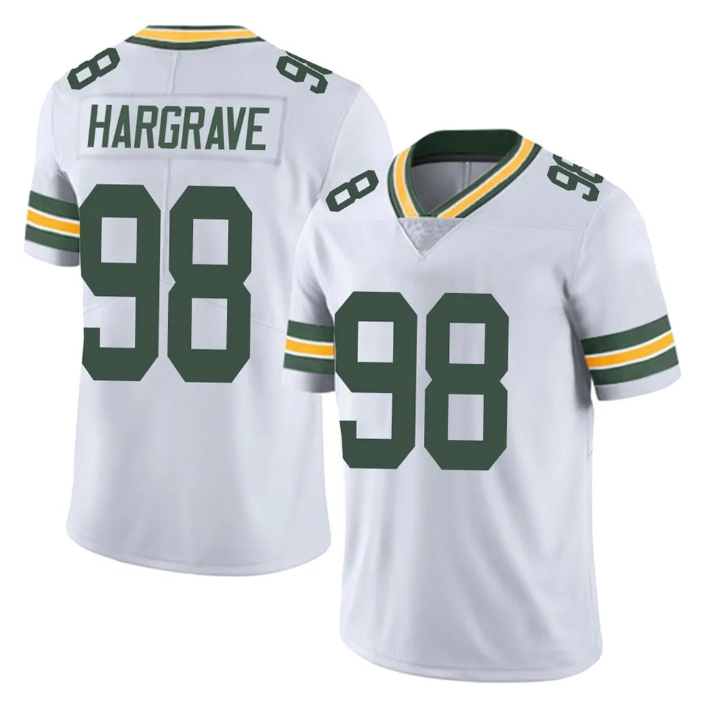 Fenge GB.Packers #98 Javon Hargrave Player White Vapor Untouchable Limited Home Game Stitched Jerseys