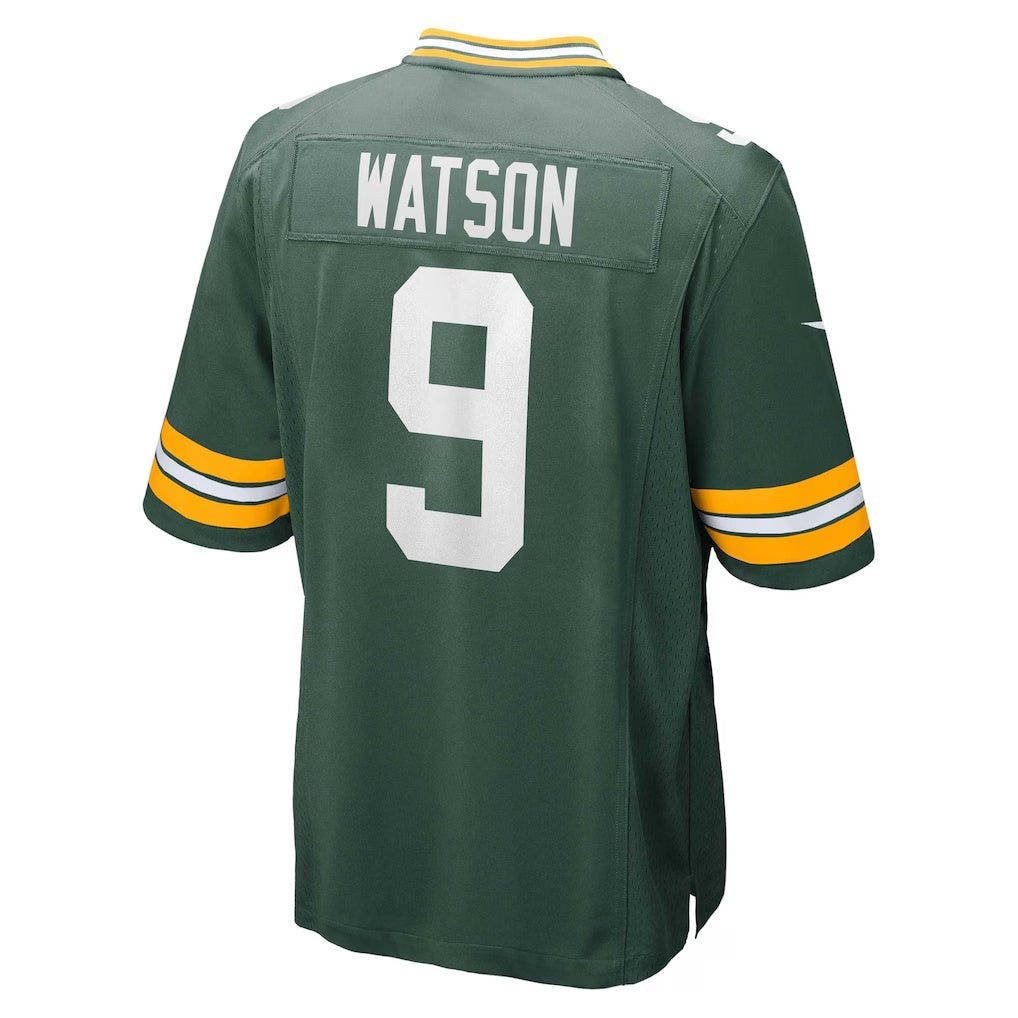 Fenge GB.Packers #9 Christian Watson Green Game Stitched Jerseys