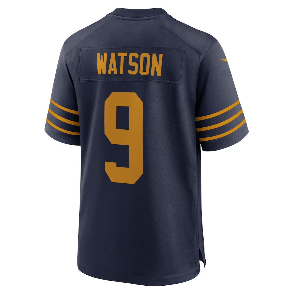 Fenge GB.Packers #9 Christian Watson Navy The 1923 Classic Game Stitched Jerseys