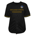 Fenge G.State Warriors Black Big & Tall Pop Full-Button Jerseys