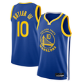 Fenge G.State Warriors #10 Jimmy Butler III Royal Swingman Jerseys - Icon Edition