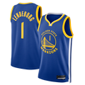 Fenge G.State Warriors #1 Yaxel Lendeborg Royal Swingman Jerseys - Icon Edition