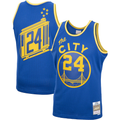 Fenge G.State Warriors #24 Rick Barry Mitchell & Ness Royal 1966-67 Hardwood Classics Swingman Jerseys