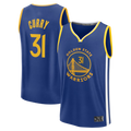 Fenge G.State Warriors #31 Seth Curry Blue Fast Break Replica Jerseys - Icon Edition