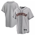 Fenge H.Astros Gray Home Game Blank Player Stitched Jerseys