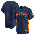 Fenge H.Astros Navy Home Limited Blank Player Stitched Jerseys