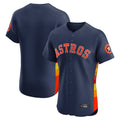 Fenge H.Astros Navy Limited Elite Home Blank Player Stitched Jerseys