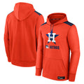Fenge H.Astros Orange Club Fleece Pullover Hoodie Blank Player Stitched Jerseys