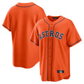 Fenge H.Astros Orange Home Game Blank Player Stitched Jerseys