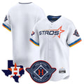 Fenge H.Astros White City Connect Texas Patch Vapor Premier Blank Player Limited Home Stitched Jerseys