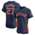 Fenge H.Astros #27 Jose Altuve Player Navy Limited Elite Home Stitched Jerseys