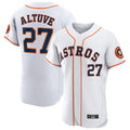 Fenge H.Astros #27 Jose Altuve Player White Limited Elite Home Stitched Jerseys