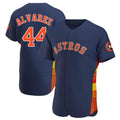 Fenge H.Astros #44 Yordan Alvarez Player Navy Limited Elite Home Stitched Jerseys