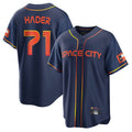 Fenge H.Astros #71 Josh Hader Player Navy City Connect Home Game Stitched Jerseys